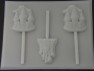 3512 Castle II Chocolate or Hard Candy Lollipop Mold